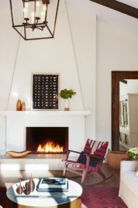 Plastered Fireplace Surround