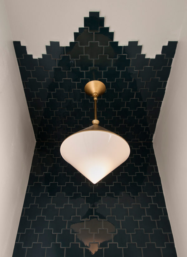 A Modern Kitchen and Powder Room