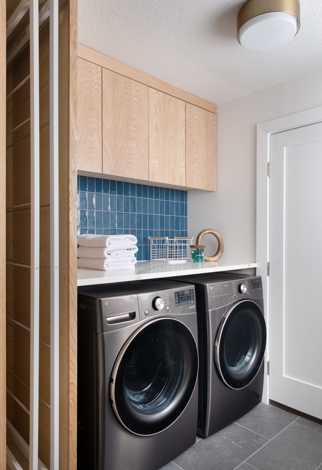 The perfect kitchen, laundry and primary bedroom remodel.